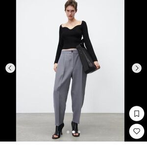 Zara Gray Women's Pants